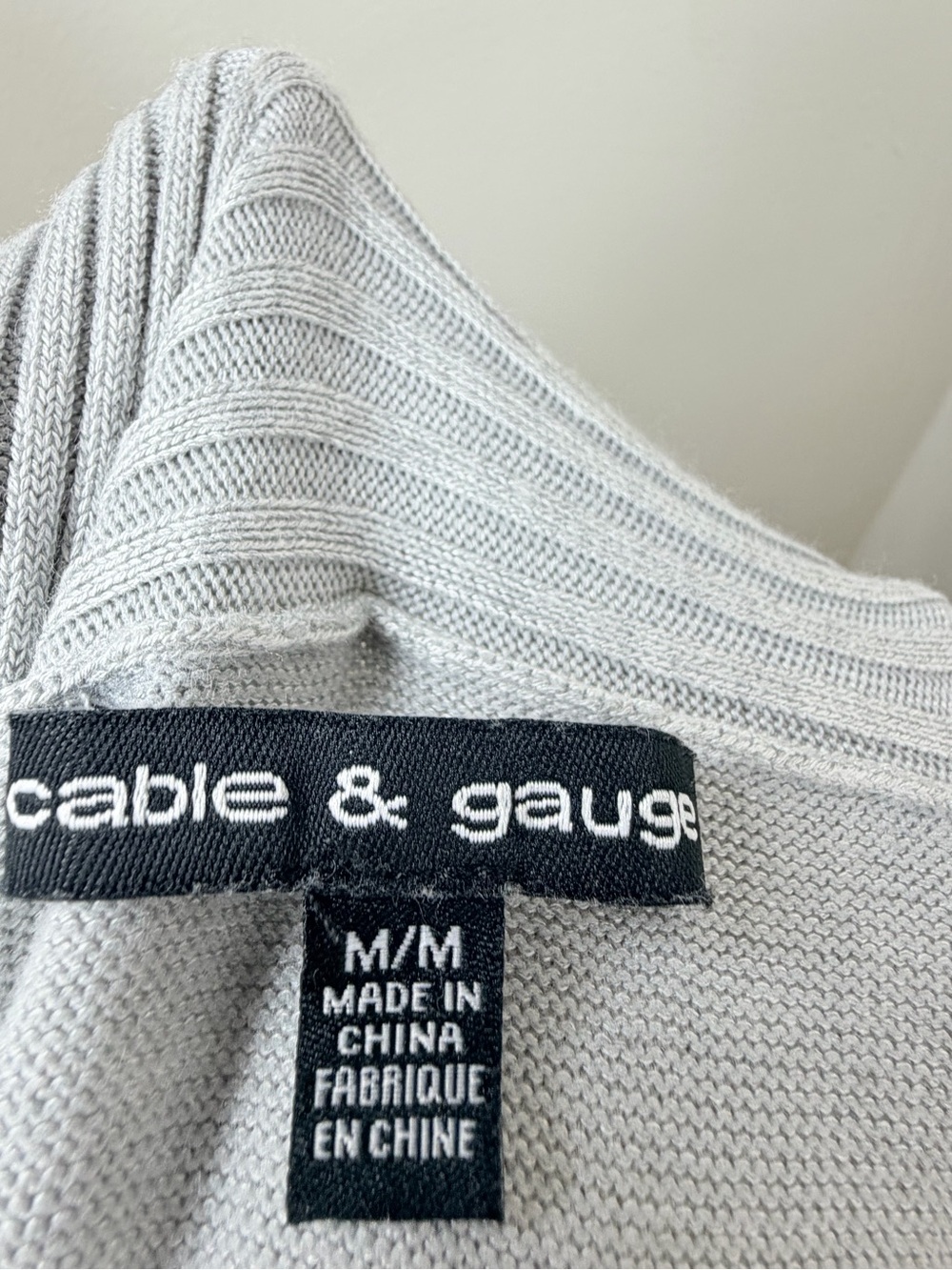 Cable & Gauge Ribbed Open Front Cardigan - Picture 7 of 8
